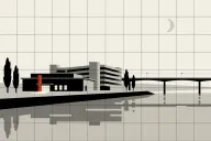 Illustration du Starlight Casino au bord de la rivière