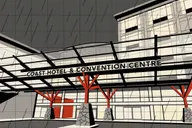 Coast hotel canopy at Cascades Casino Langley